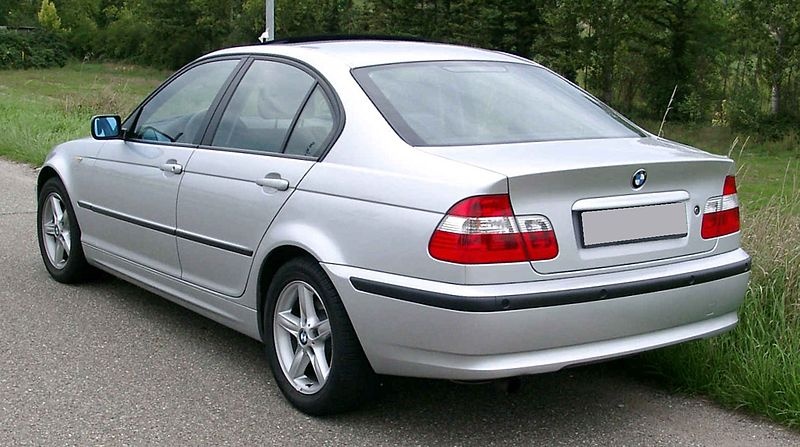 BMW E46 Rear View