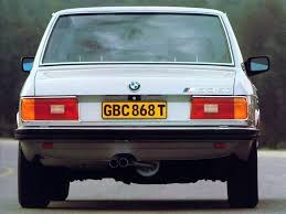BMW E12 Rear View