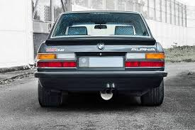 BMW E28 Rear View