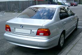 BMW E39 Rear View
