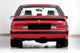 BMW E24 Rear View