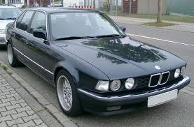 BMW E32 Front View