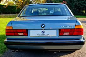 BMW E32 Rear View