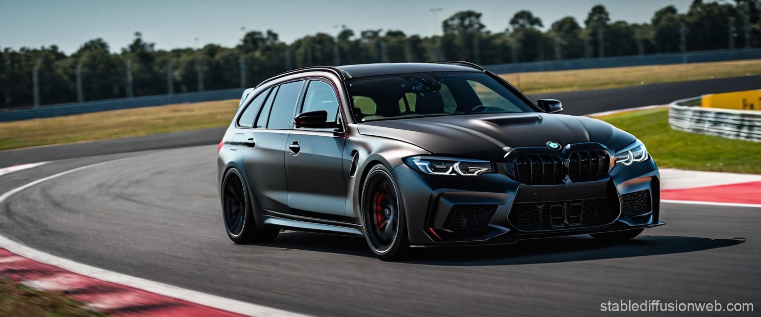 BMW M3 G81 Competition on Track
