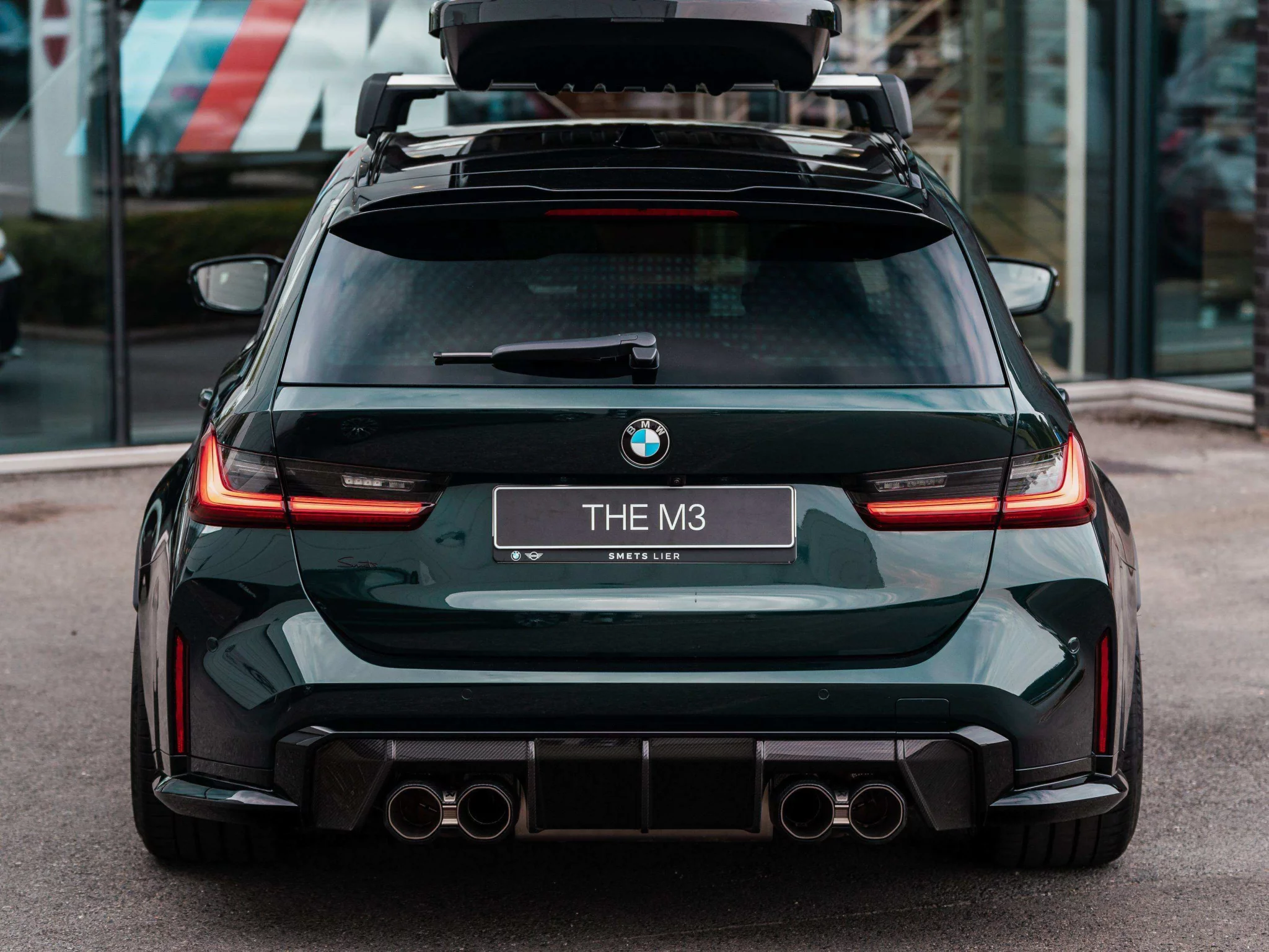 BMW M3 G81 Competition Rear View