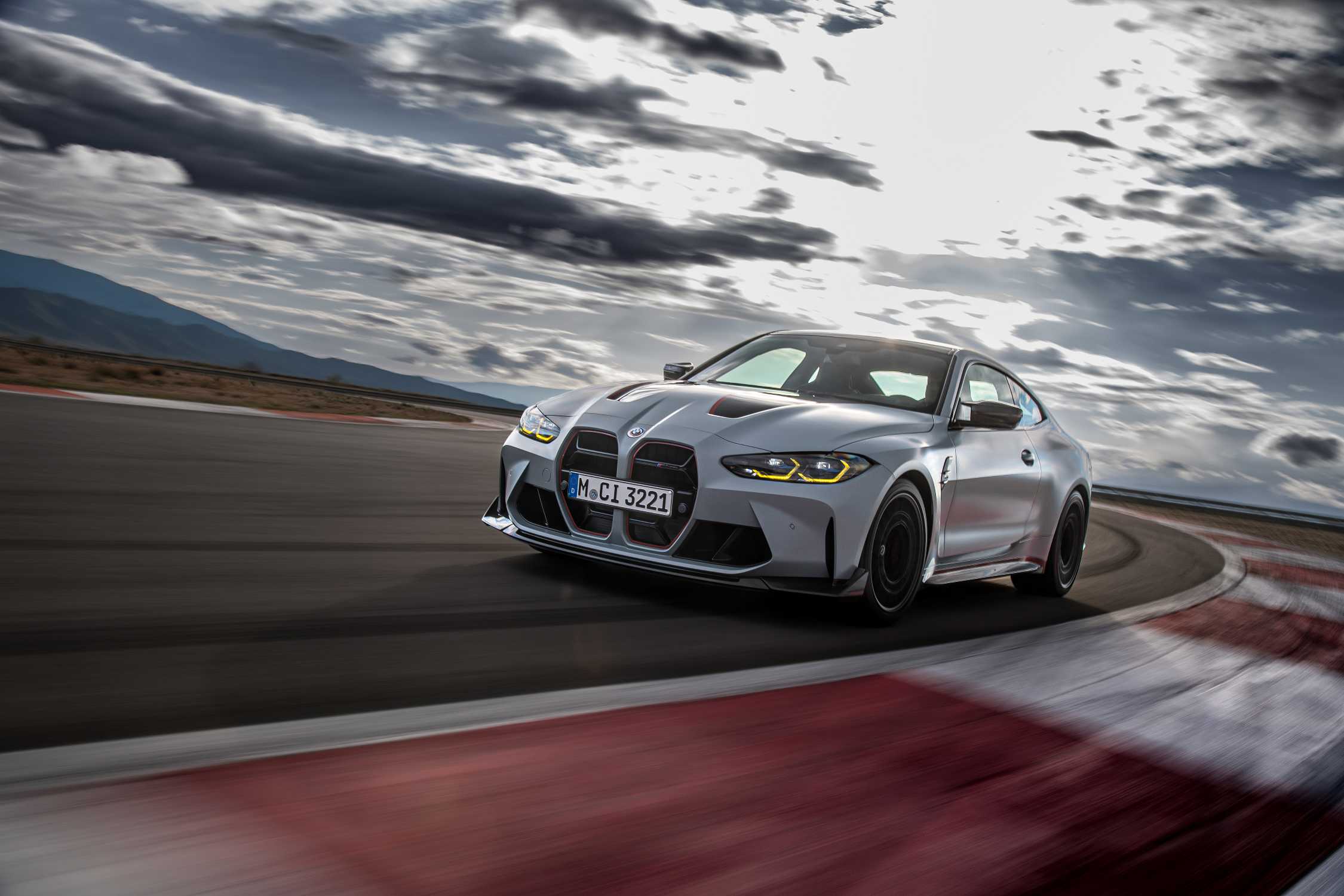 BMW M4 G82 CSL on Track