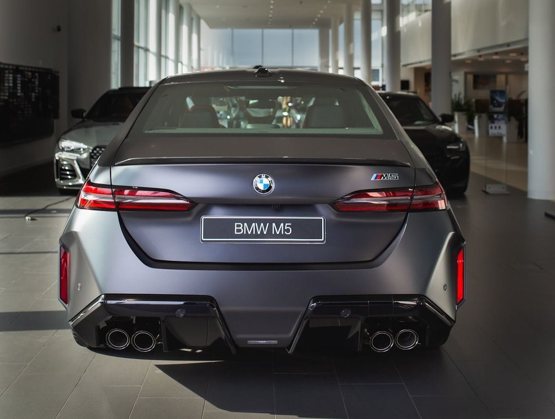 BMW M5 G90 Rear View